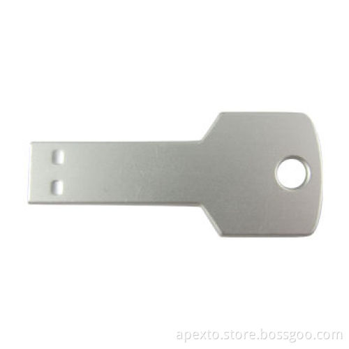 Aluminum Key US Flash Drive with 1GB MB and 2gbGB Memory Capacity, Customized Logo Welcomed